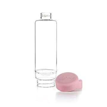 VitaJuwel inu CRYSTAL blossom rose | The Original DIY Crystal Water Bottle with Clear Quartz