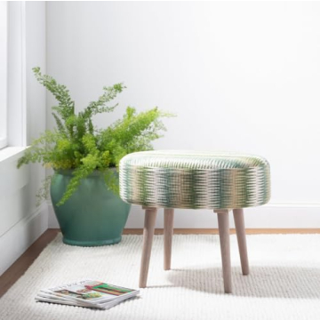 S & L Homes Wool Cotton Hand Woven Rug - Ivory 8' x 10'