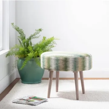 S & L Homes Wool Cotton Hand Woven Rug - Ivory 8' x 10'