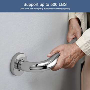 16'' Grab Bars for Bathroom Safety - 2Pack for Seniors