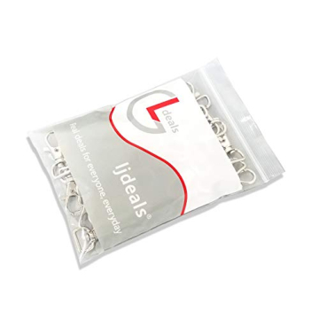 Durable Metal Swivel Clasps for Crafting Projects Pack of 50