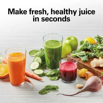 Hamilton Beach Juicer - Easy Clean & 800W Power