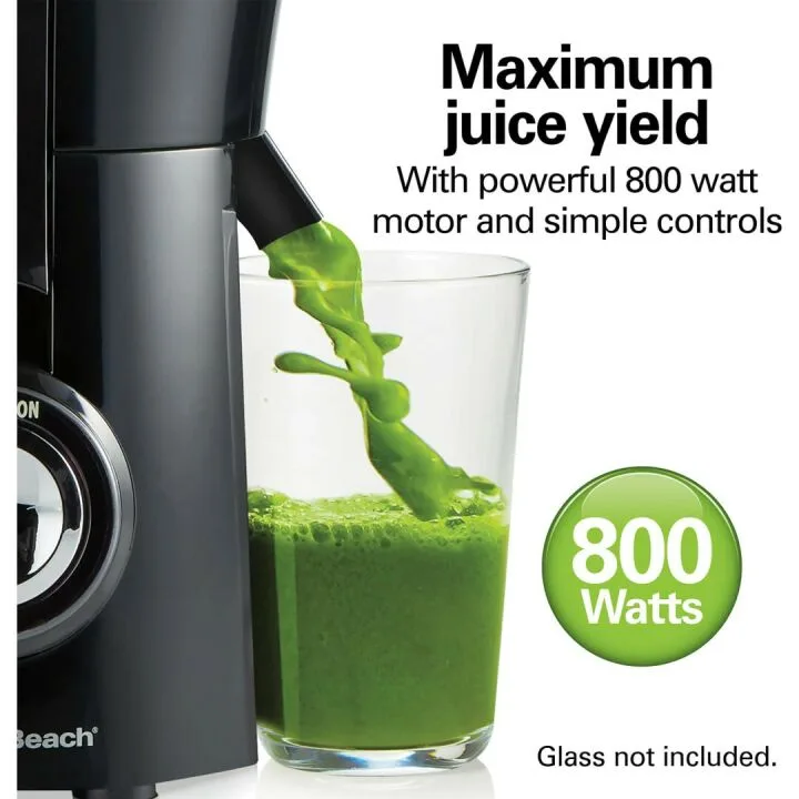 Hamilton Beach Juicer - Easy Clean & 800W Power