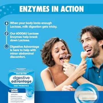 Digestive Advantage Probiotics + Lactase Enzymes for Gut Health