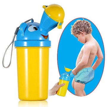ONEDONE Portable Baby Child Potty Urinal Emergency Toilet for Camping Car Travel and Kid Potty Pee T...