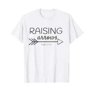 Homeschool Mom Raising Arrows Christian Gift T-Shirt