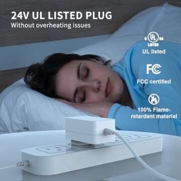 ASOKO Dimmable LED Under Cabinet Lighting - 6 Pcs, 12 inches, Energy Efficient Daylight White