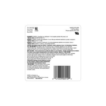 Duracell CR2 3V Lithium Battery, 2-Pack for Reliable Use