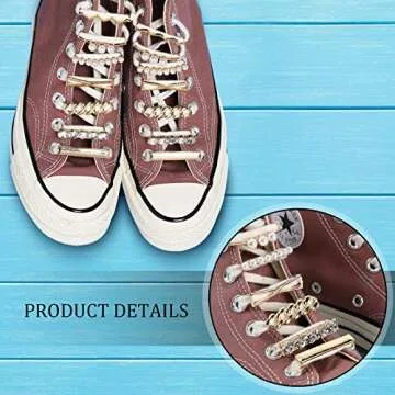 Unique Hicarer Shoelace Clips – Stylish Accessories for Women