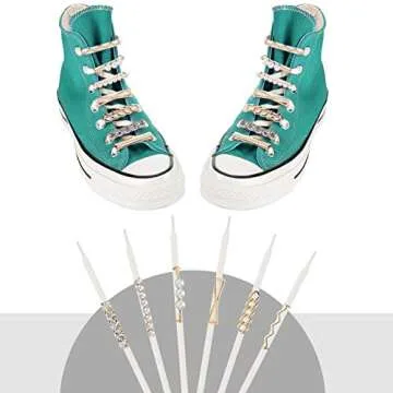 Unique Hicarer Shoelace Clips – Stylish Accessories for Women