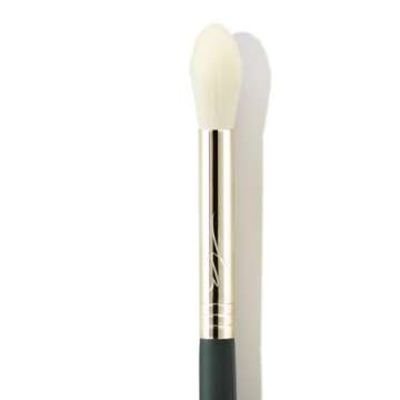 [SOO ADOR] okhee Final Touch Brush PIV08 - Perfect for Final Blending and Polishing Makeup | Designe...