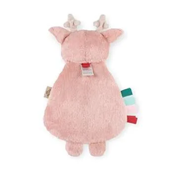 Itzy Ritzy - Itzy Lovey with Teether - Plush Baby Lovey Featuring Crinkle Sound and Dangle Arms