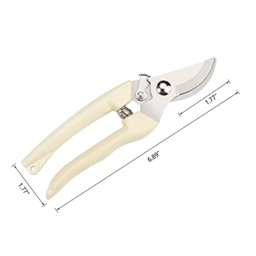 Durable Garden Pruning Shears for Easy Flower Trimming