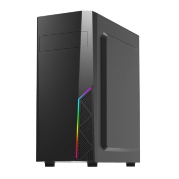 Zalman T8 Compact Mid-Tower ATX PC Case with RGB Lighting and USB 3.0