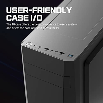 Zalman T8 Compact Mid-Tower ATX Case RGB Lighting