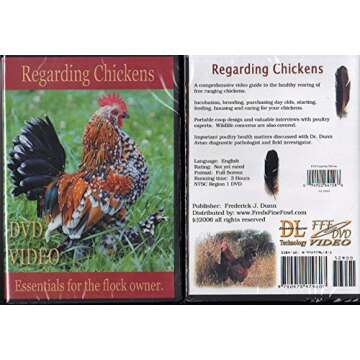 Regarding Chickens, DVD Video Guide, Incubation, Hatching, Brooding & Caring for Chickens of All Bre...
