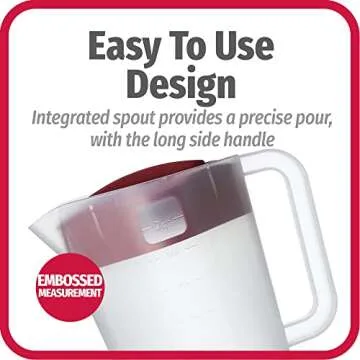 GoodCook 1/2-Gallon BPA Free Pitcher with 4 Way Lid