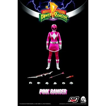 threezero Mighty Morphin Power Rangers Pink Ranger Collectible