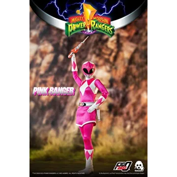 threezero Mighty Morphin Power Rangers Pink Ranger Collectible