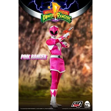 threezero Mighty Morphin Power Rangers Pink Ranger Collectible