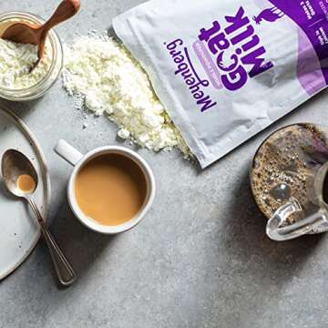 Meyenberg Whole Powdered Goat Milk, 12 Ounce, Resealable Pouch, Gluten Free, Vitamin D (Pack of 3)