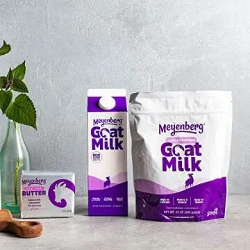 Meyenberg Whole Powdered Goat Milk, 12 Ounce, Resealable Pouch, Gluten Free, Vitamin D (Pack of 3)
