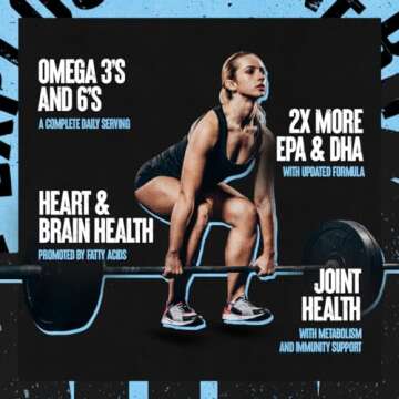 Animal Advanced Omega - 3500mg Omega Supplement for Athletes