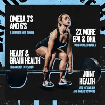 Animal Advanced Omega - 3500mg Omega Supplement for Athletes