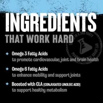 Animal Advanced Omega - 3500mg Omega Supplement for Athletes