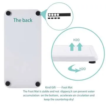 NiuYichee Diatomite Coasters - Super Absorbent & Stylish