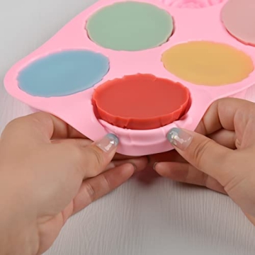 Silicone Flower Molds for Baking and Crafts - Set of 2