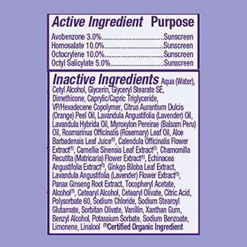 Alba Botanica Sunscreen Lotion, SPF 45, Pure Lavender, 4 Oz
