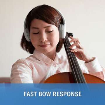 Quality D'Addario Helicore Violin 5-String Set - Medium Tension