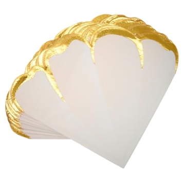 Stylish Pink & Gold Floral Paper Napkins for Events