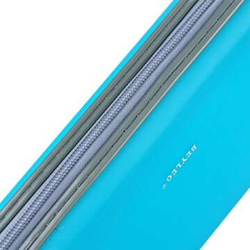 Wismart 72 CD DVD Blu-ray Organizer Holder - Skyblue