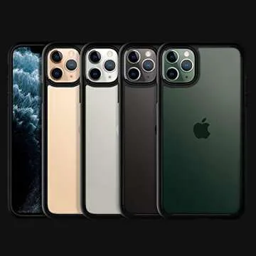 Spigen Ultra Hybrid Designed for iPhone 11 Pro Case (2019) - Matte Black