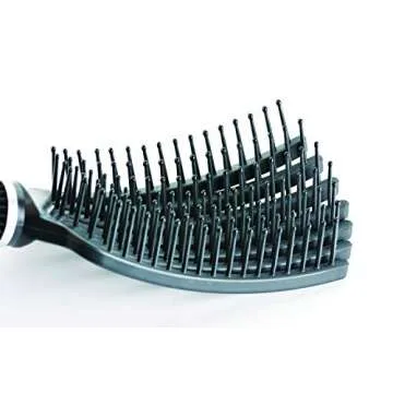 KareCo Tangle Buster Brush, Detangler for All Hair Types, Small in Black