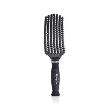 KareCo Tangle Buster Brush, Detangler for All Hair Types, Small in Black
