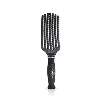 KareCo Tangle Buster Brush, Detangler for All Hair Types, Small in Black