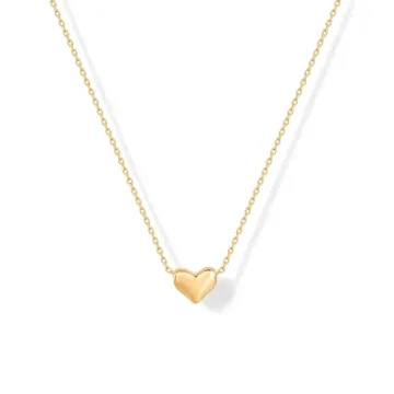 PAVOI Dainty Heart Pendant Necklace for Women