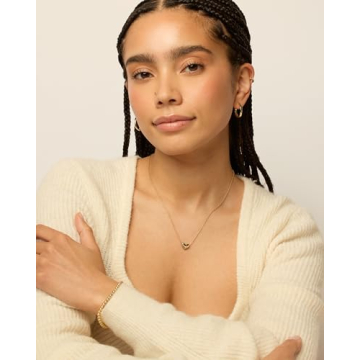 PAVOI Dainty Heart Pendant Necklace for Women