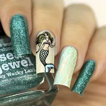 Whats Up Nails - Nautical Sea Stamping Plates 2 pack (B020, B038) for Nail Art Design