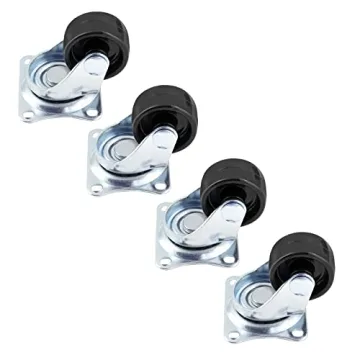 Luomorgo Swivel Caster Wheels 1 inch for Easy Mobility