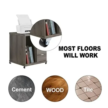 Luomorgo Swivel Caster Wheels 1 inch for Easy Mobility