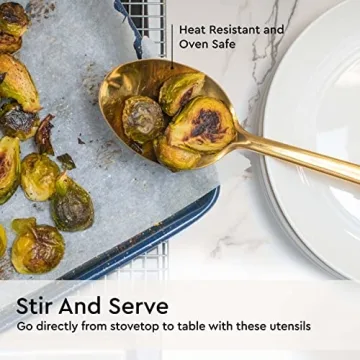 Gold Kitchen Utensil Set - Luxurious & Functional Tool