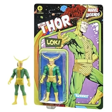 Marvel Legends Series Loki 3.75" Retro Action Figure