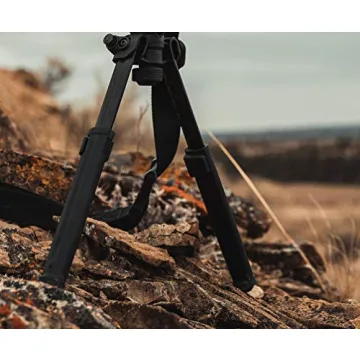 Magpul Rifle Bipod Gun Rest Lightweight Durable Black