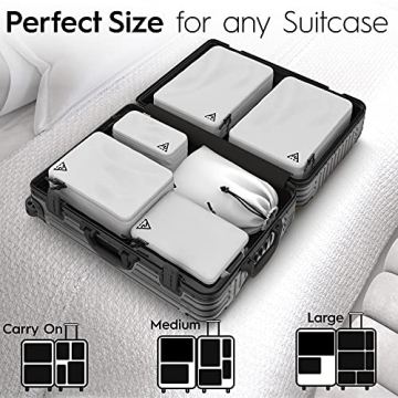 Ultimate Compression Packing Cubes for Travel Organizing