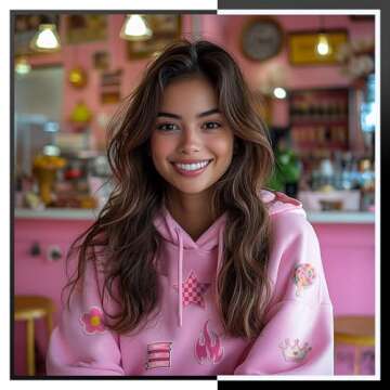 GYGYL 45Pcs Pink Embroidered Iron on Patches for Girls