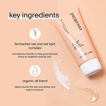 Cocokind Everyday Essentials, Oil to Milk Cleanser and Texture Smoothing Cream, Oil Cleanser and Face Moisturizer
